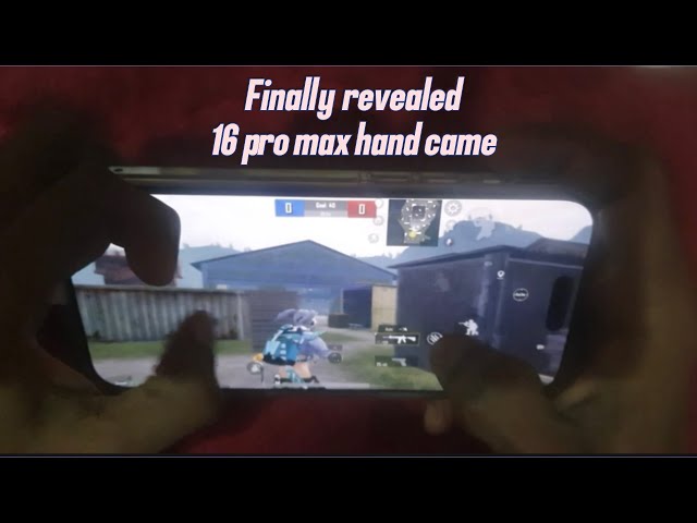 Finally revealed hand came video |Bgmi 1vs1 tdm iPhone 16 pro max gameplay |#16promax #1vs1tdm