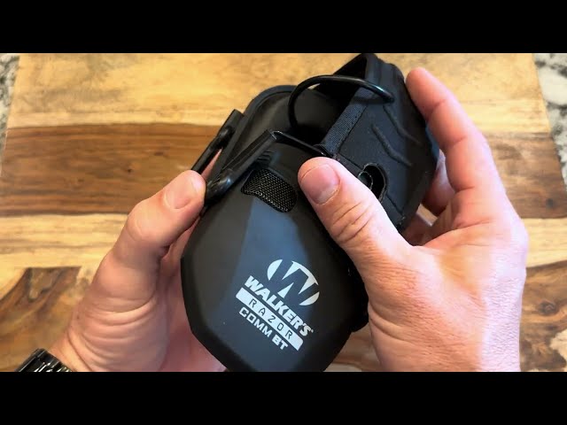 Walker's Earmuffs: Bluetooth Electronic Hearing Protection