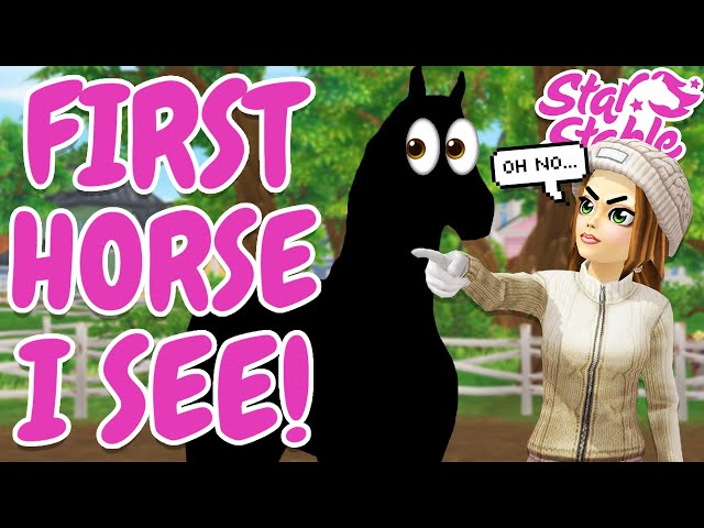 BUYING THE FIRST HORSE I SEE... 😭 *Star Stable*