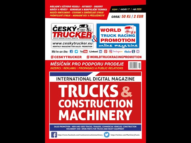 2020/08 Český Trucker časopis (Czech Trucker magazine)