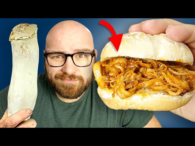 Making Pulled "PORK" from a MUSHROOM and Making it BETTER