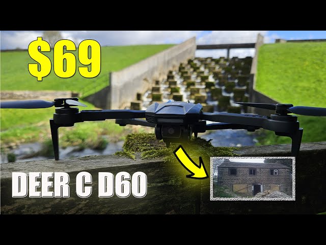 DEERC D60 1080p Motorized Gimbal 👀 BEST DRONE UNDER $69 USD