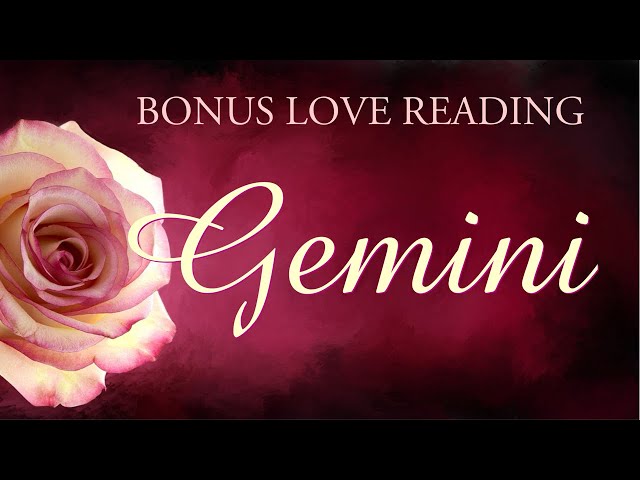 GEMINI Love Tarot: Someone Thinks You're Losing Interest