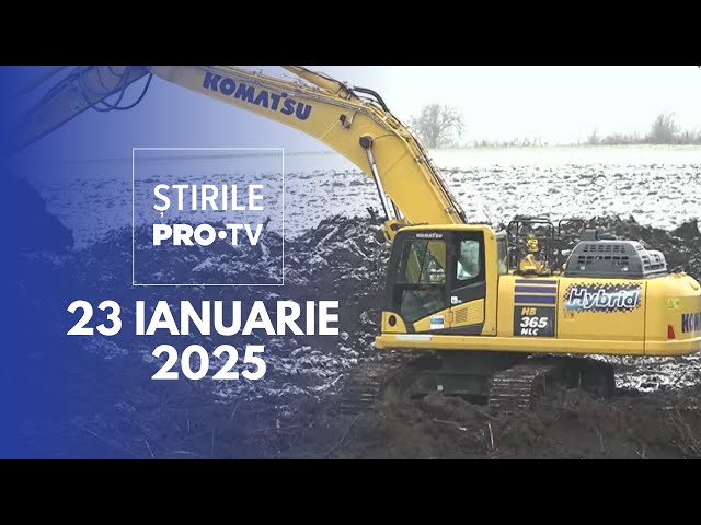 Știrile PRO TV - 23 Ianuarie 2025