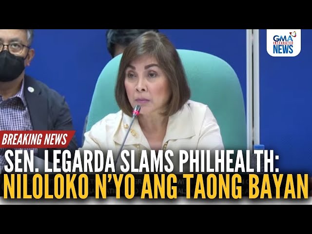 Legarda pushes for transparency on unused funds of PhilHealth | GMA Integrated news