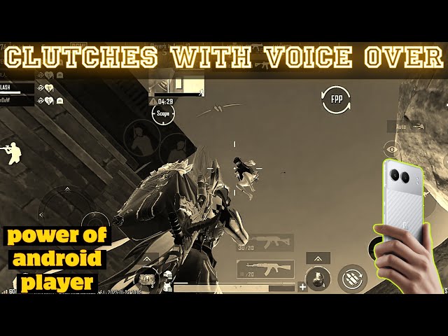 BGMI CLUTCHES WITH VOICE OVER 😎 || BGMI MONTAGE || @Kemo..