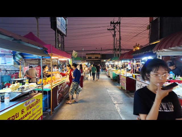 Kanchanaburi Night Market - Walking Tour 🇹🇭