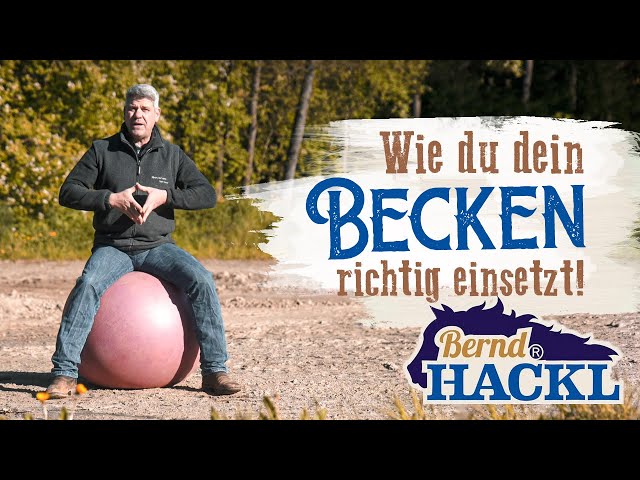 Der richtige Einsatz des Beckens beim Traben | Bernd Hackl erklärt! 🐴