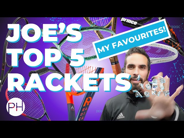 REVIEW: TOP 5 TENNIS RACKETS 2024 - COACH PICKED - JOE EDITION | Tennis Racket | Tennis Coach