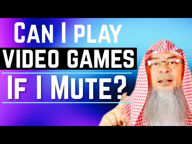 Can I play a video game if it has both halal and haram in it and I avoid the haram mute music