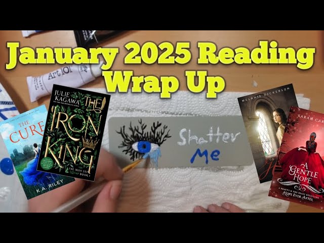 Reading Wrap Up: January 2025 #booktube #booktubechannel #booktok