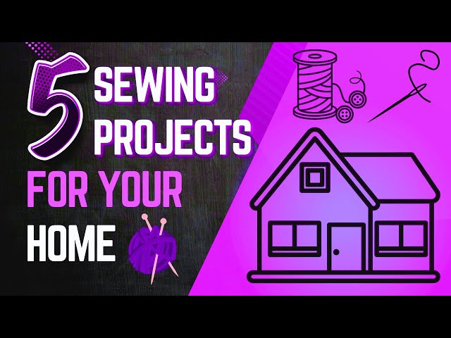 5 Must-Have DIY Projects for the Home ANYONE Can Sew [FREE PATTERNS]