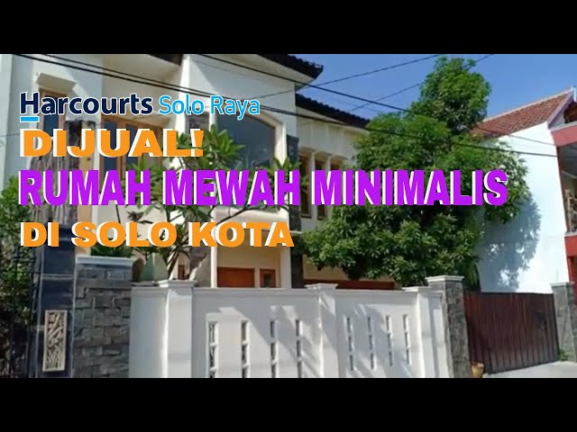 REVIEW JUAL RUMAH Mewah Siap Huni Tengah Kota Solo Luas 329m2 #shorts