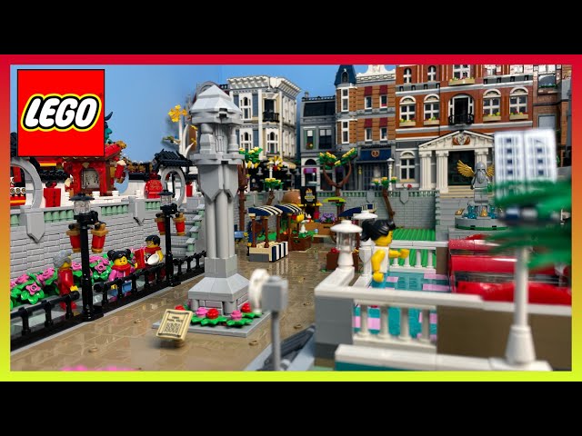 LEGO CITY UPDATE - Working on The Town Square