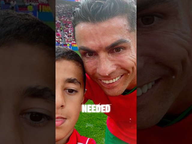 11-Year-Old Boy Streaker Snaps Selfie with Ronaldo! #ronaldo #soccer