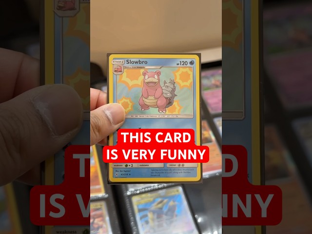 The FUNNIEST Pokemon Card Ever ?!