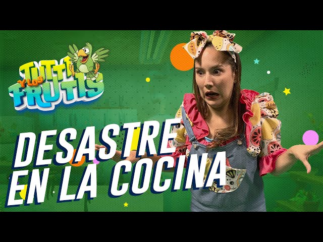 ¡DESASTRE EN LA COCINA!😱 | Tutti y los Frutis 🥝  #TuttyYLosFrutis #TiaTutti #Bruno #Majo #Anna