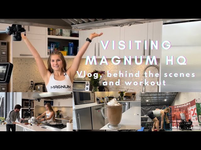 Magnum HQ vlog + behind the scenes on a new release!