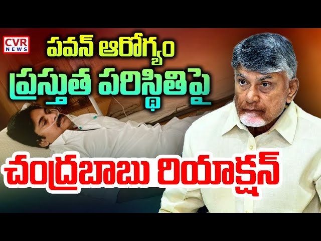 LIVE⭕-పవన్ ఆరోగ్యం..ప్రస్తుత పరిస్థితిపై చంద్రబాబు రియాక్షన్ | Chandrababu Reaction On Pawan Health