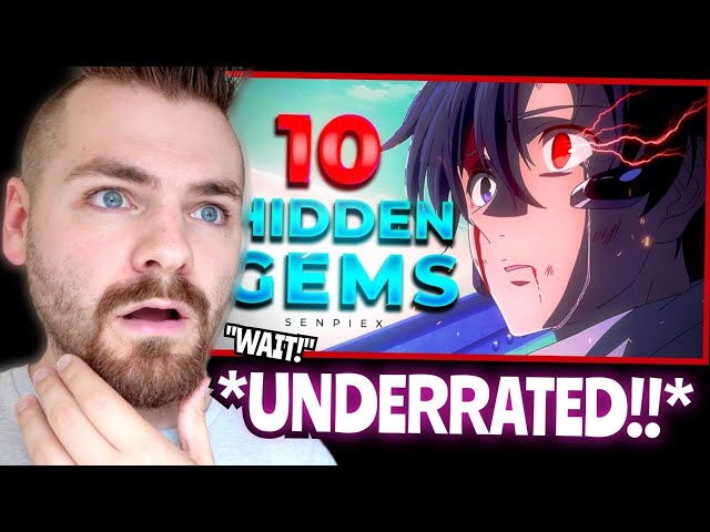 WHAT ARE THESE?!! | Top 10 Underrated Anime You Haven't Seen | REACTION!