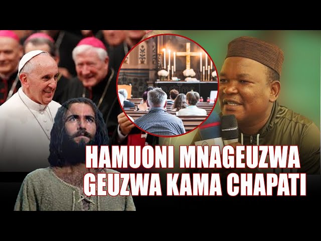 MNAGEUZWA GEUZWA KAMA NGANO MNAPELEKESHWA HAMJAKUBALIANA MUNGU YUPI || YESU ANA NAFASI NGAPI KWENU