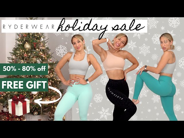 Holiday Activewear Haul // HUGE Ryderwear Holiday Sale 🤑