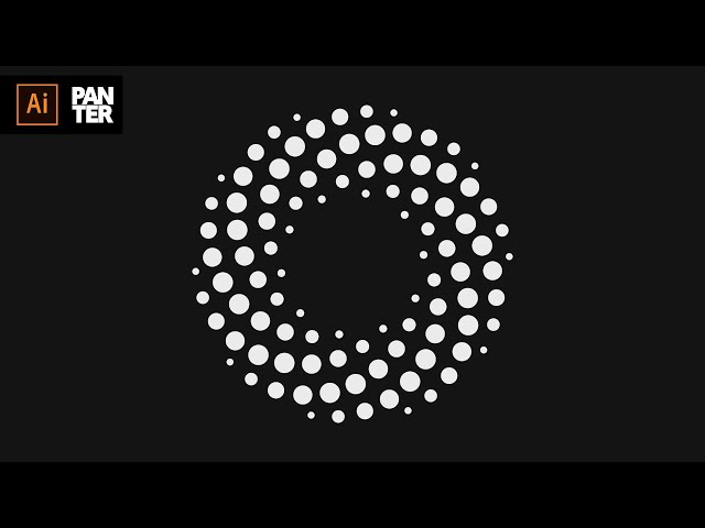 How to Create Dotted Spiral Vortex | Illustrator Tutorial