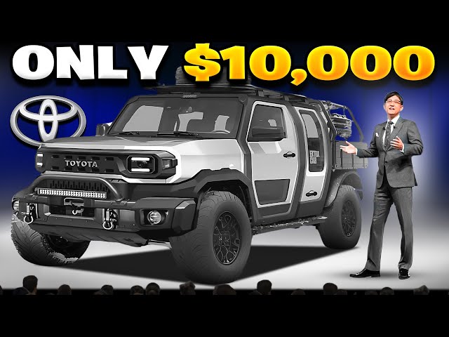 Toyota Ceo Just ANNOUNCED NEW $10,000 Pickup Truck is FINALLY Hitting The US Market!