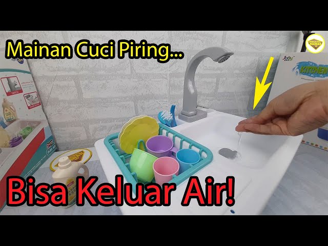 MAINAN ANAK PEREMPUAN TERBARU - BAK CUCI PIRING, PERMAINAN MASAK-MASAKAN ANAK CEWEK