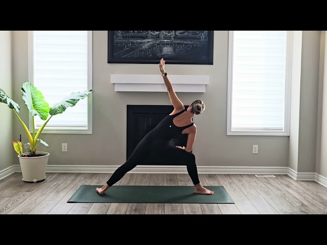 Lower Body Strength | 20 Min Intermediate Yoga | Burn Calories