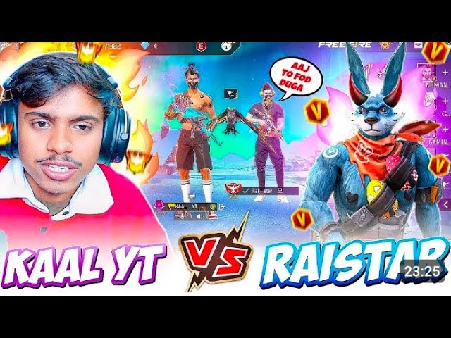 KAAL YT VS RAISTAR।। Custom challenge 1vs 1 ।।