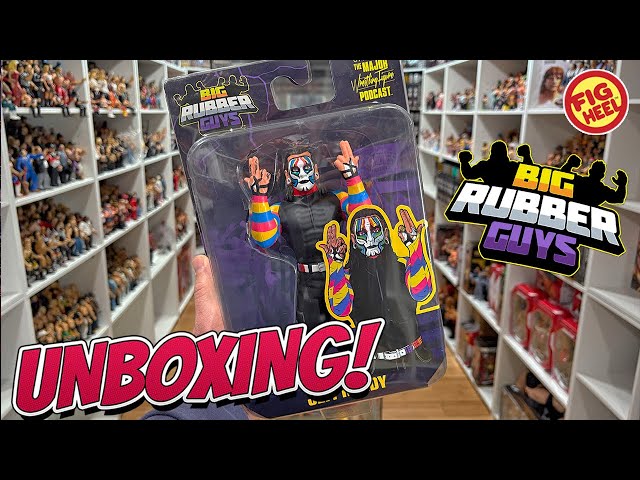 JEFF HARDY BIG RUBBER GUYS UNBOXING!