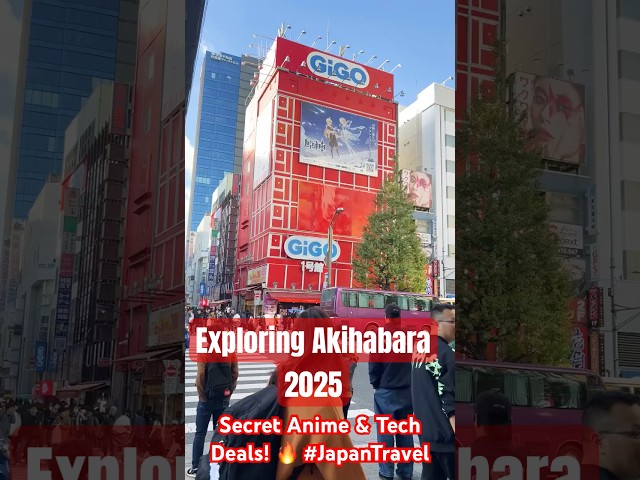 What Makes Akihabara A MUST SEE For Anime Fans?#shorts