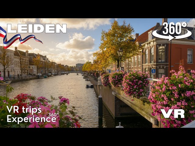 Leiden Center VR Tour: Amazing 360° Footage from Above (8 April 2023)