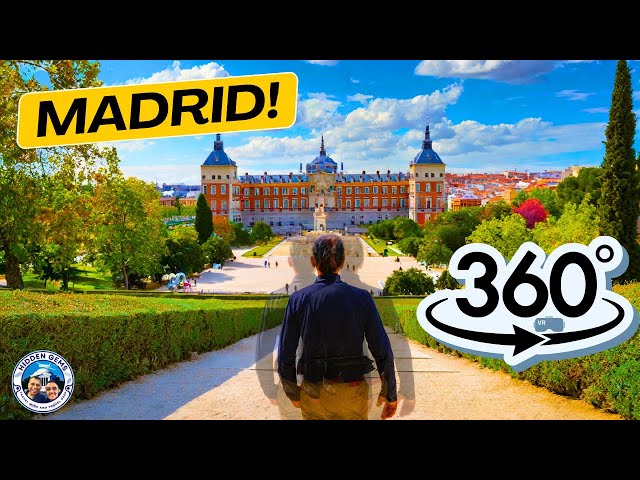 Meditative 360° VR Video Walking Tour of Madrid