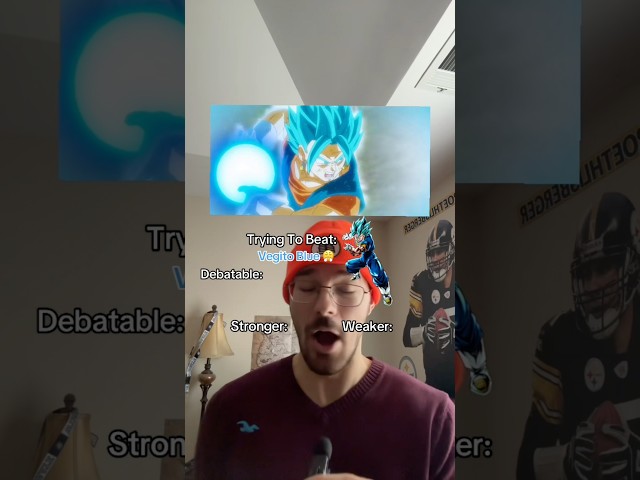 WHO IS STRONGER THAN VEGITO BLUE? 😤😳 #dragonball #dbz #dbs #vegito #goku #anime #shorts