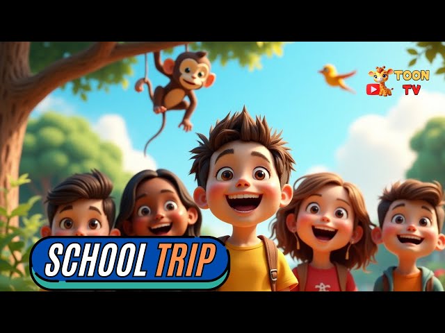 "Best School Trip Ever! 🏫🚌 | Fun & Learning for Kids" |Toon tv|