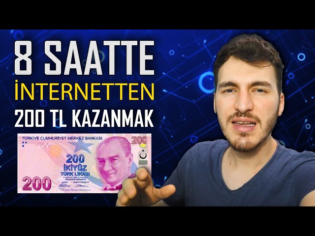 İNTERNETTEN 1 GÜNDE 200 TL PARA KAZANMA CHALLANGE