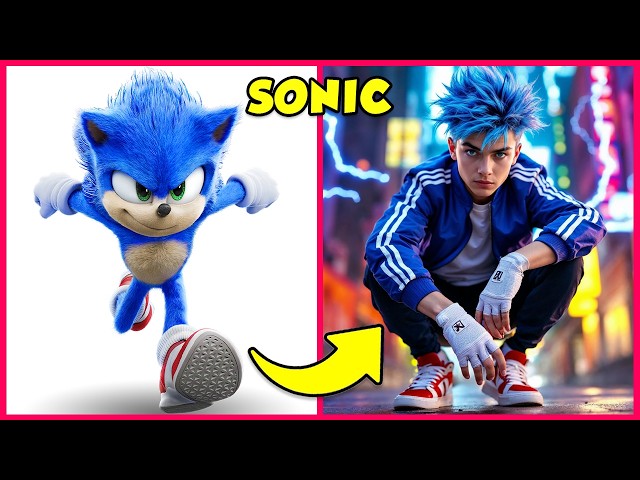 🦔 Sonic The Hedgehog 3 Characters as Humans + 🔊 Guess Sonic Characters by Their Voice | Sonic Quiz