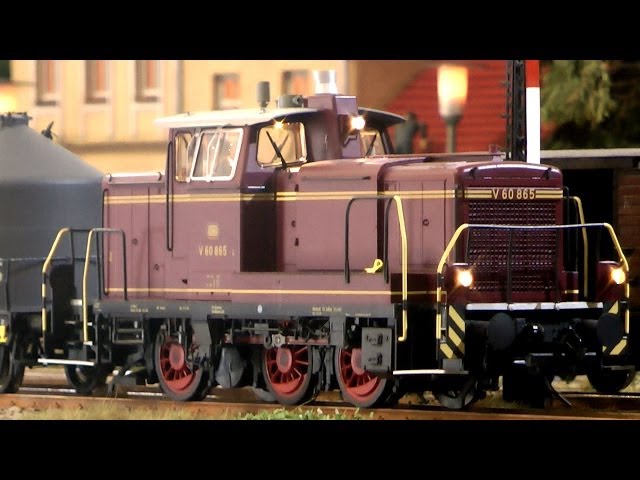 Diesel locomotive in O scale with sound