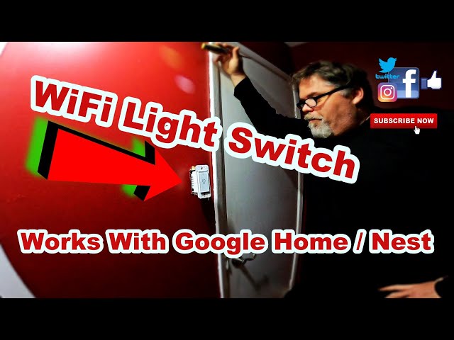 Adding WiFi Light Switches To Google Home