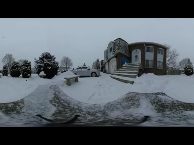 Dec 24 2016 Christmas Eve Snowfall 360