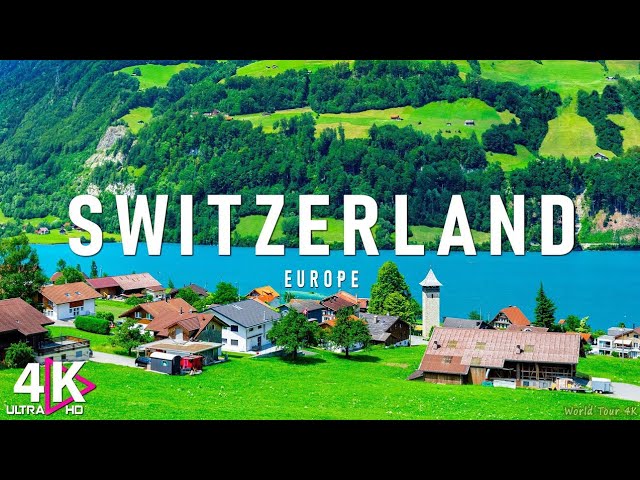 SWITZERLAND • 4K Live Film- Winter to Spring •  - Nature 4k Video।2025