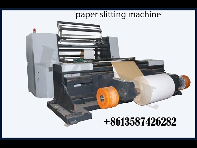 HIGH SPEED PAPER SLITTING MACHINE REWINDING MACHINE BY HAZEL