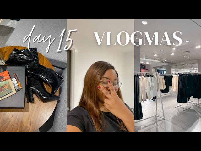 LAST VLOG OF 2022| Gift shopping, another HOUSE PARTY, DIY nails at home, new BOOTS