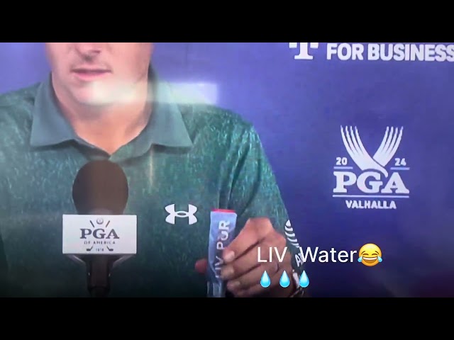 Jordon Spieth sponsored by LIV ?2024 PGA Championship