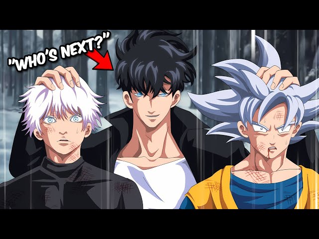 Sung Jin Woo Against STRONGEST Anime Characters in History (SON GOKU, SAITAMA....)