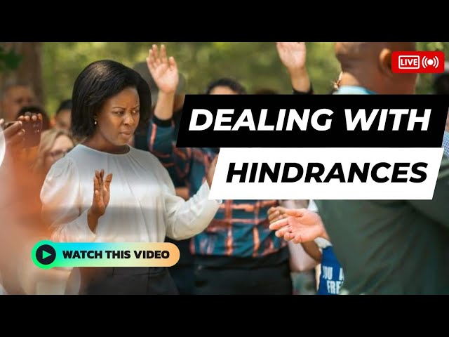 DEALING WITH HINDRANCES with Prophetess Gabriella Nyasulu(06 Dec 2024)