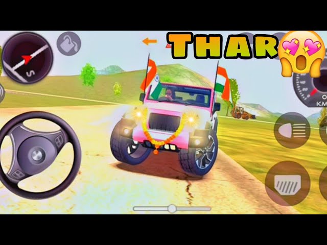 Dollar (Song) Modified Mahindra Pink Thar😈|| Indian Cars Simulator 3D || Android Gameplay