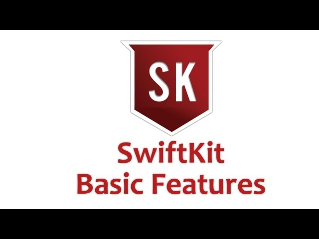 SwiftKit Basic Features Introduction (Windows)